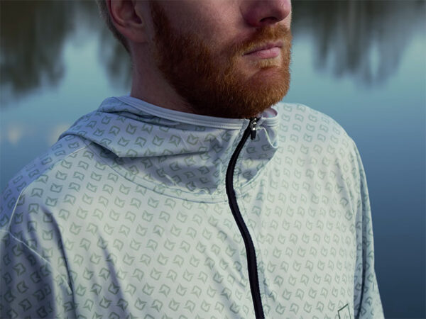 Delphin UV ARMOR 50+ Kapuzen-T-ShirtOlive (M) – Bild 8