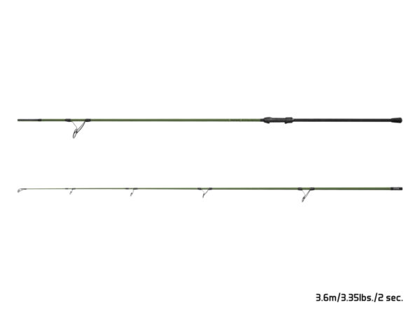 Delphin ETNA Camo LongSHOT+360cm/3,35lbs/2 Teile – Bild 2