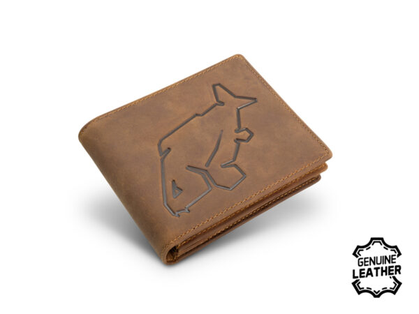 Ledergeldbörse Delphin CARP OutLINE