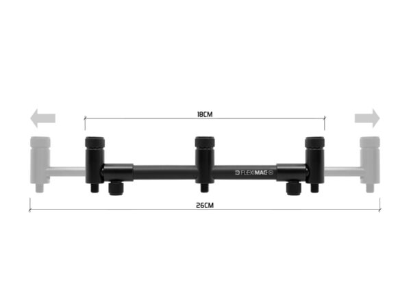 Ausziehbare Buzz-Bar Delphin FlexiMAG BUZZ XLXL 25-35cm – Bild 4