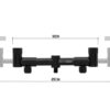 Delphin FlexiBUZZ ausziehbare Buzz Bar LL 18-25cm – Bild 4