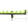 Delphin REAXE EvaBACK Feeder-Halter36cm – Bild 4