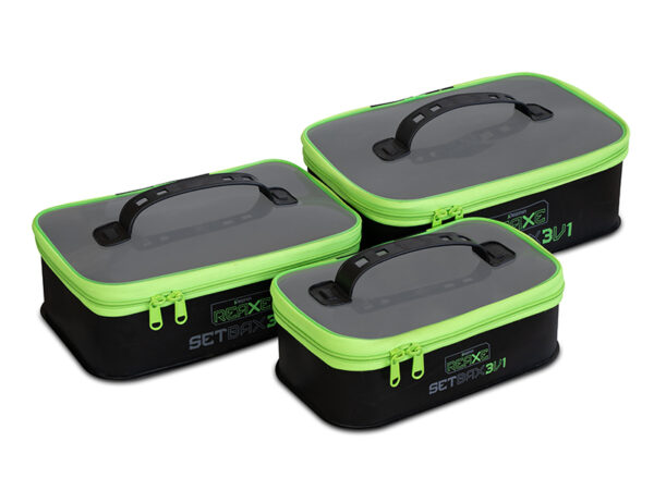 Delphin REAXE SetBAX 3in130x20x11cm / 28x18x10cm / 26x16x9cm