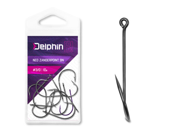 Haken Delphin B! NEO ZanderPoint BN / 10St.1/0 – Bild 2