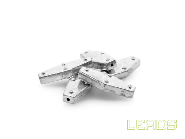 Delphin LEADS Sargbleie / 5St.40,0g – Bild 3