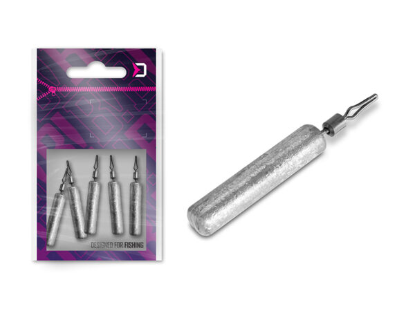 Delphin B! Drop-Shot Blei / 5St.18,0g – Bild 2