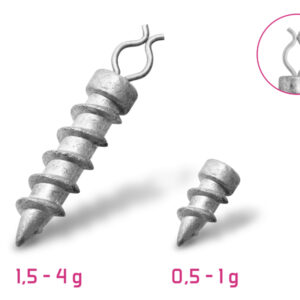 Delphin B! Zusätzliches Bohrgewicht / 10St.0,5g