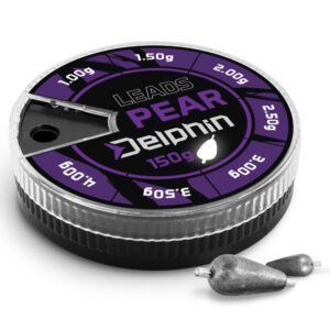 Delphin LEADS Tropfenblei mit Schlauch Set150g / 1,0-4,0g