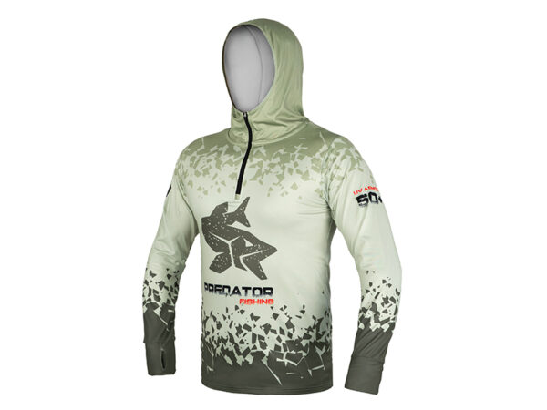 Delphin UV ARMOR 50+ Kapuzen-T-ShirtPredator XXL