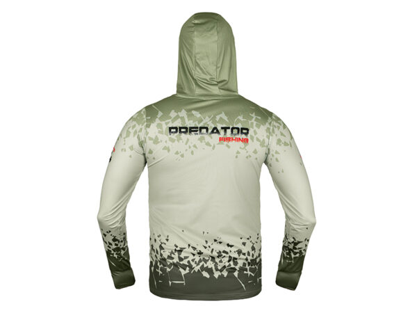 Delphin UV ARMOR 50+ Kapuzen-T-ShirtPredator XXL – Bild 4