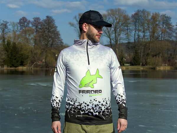 Delphin UV ARMOR 50+ Kapuzen-T-ShirtReaxe M – Bild 7