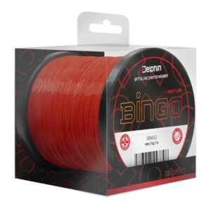Monofil Delphin BINGO Matt / Dunkelrot0,30mm 7,4kg 1200m