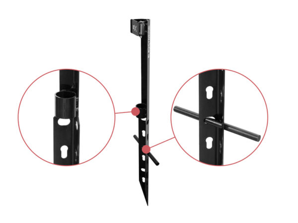Welsständer Delphin EXTREME100cm – Bild 2