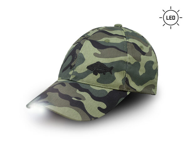 Delphin OutLINE Camo LED-KappeUNI