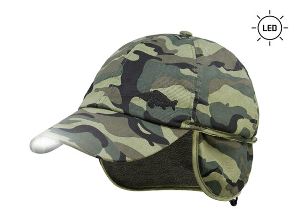 Delphin OutLINE Camo Winter-LED- KappeUNI