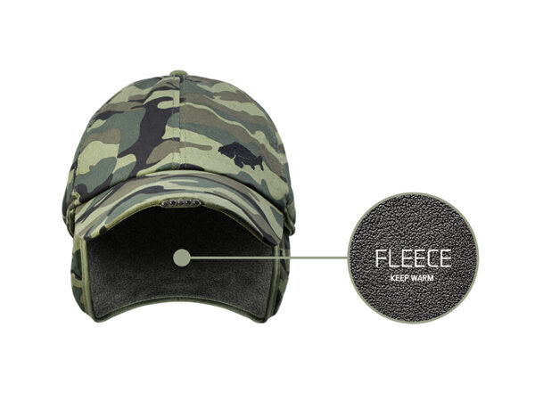 Delphin OutLINE Camo Winter-LED- KappeUNI – Bild 6