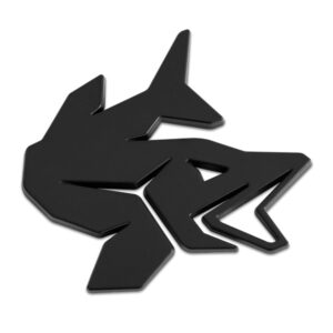 3D-Aufkleber Delphin PIKESchwarz