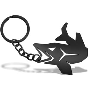 Schlüsselanhänger mit dem Flaschenöffner Delphin PIKENERSchwarz