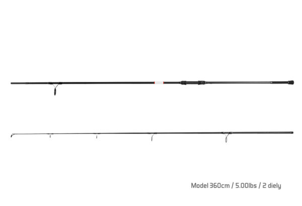 Delphin BOMBER360cm/5.00lbs/2 Teile – Bild 2