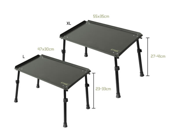 Angeln-Tisch Delphin STEELS L 47x30cm47x30cm – Bild 4