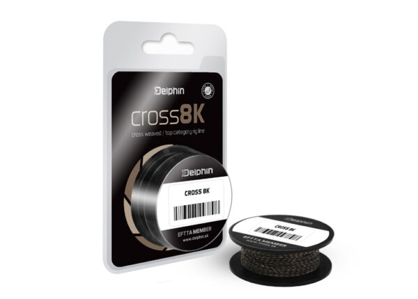 Delphin 8K CROSS braune Tarnung15lbs 20m