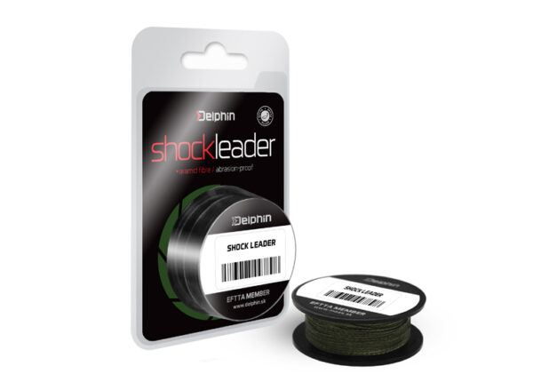 Delphin SHOCK Leader grün0,30mm 57lbs 40m