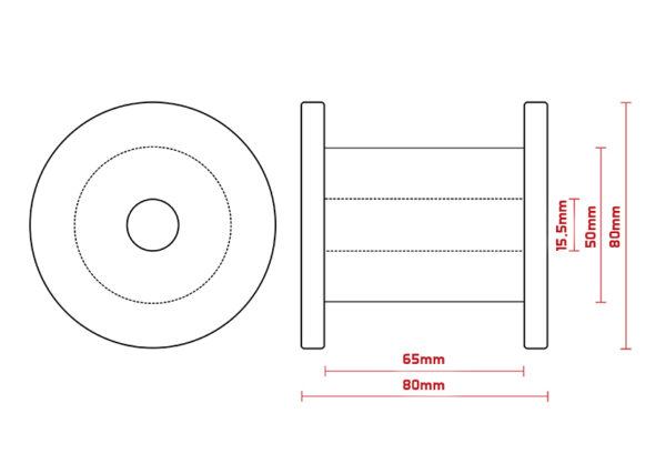 Spule 300-1200mschwarz – Bild 2