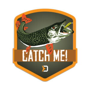 Aufkleber Delphin CatchME! HECHT9x8cm