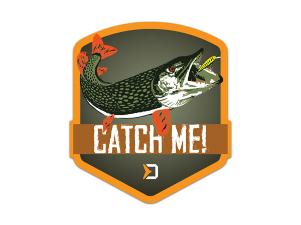 Aufkleber Delphin CatchME! HECHT9x8cm