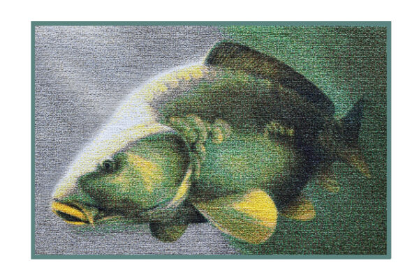 Matte 3D - Karpfenmotiv60x40cm
