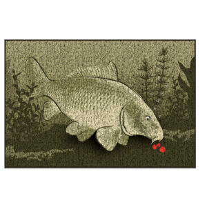 Matte Delphin CatchME! Karpfenmotiv60x40cm