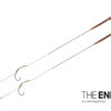 Vorfach Delphin THE END Boilie rig / 2St.20cm/25lbs/#4
