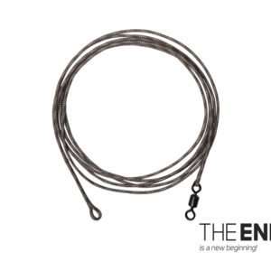 Endmontage THE END Leadcore + swivel / 3St.1m