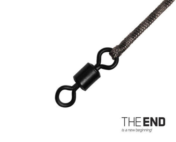 Endmontage THE END Leadcore + swivel / 3St.1m – Bild 2