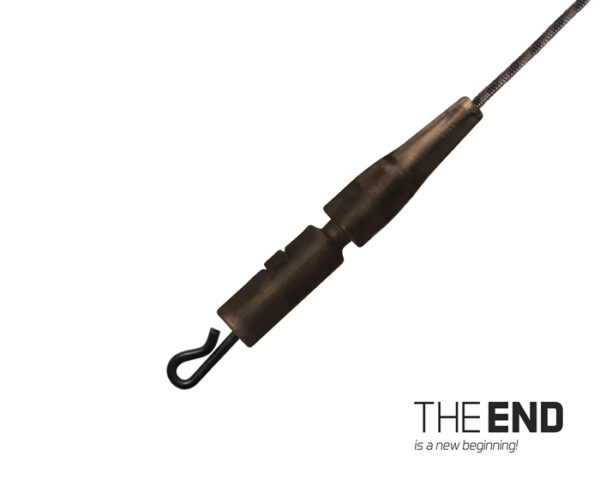 Vorfach THE END Leadcore + PIN Clip / 3St.1m – Bild 2