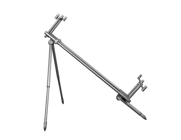 Halter für 4 Ruten Delphin RPX4/TPX3 Silver / 2St. – Bild 2