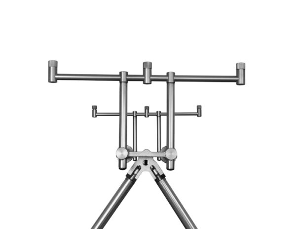 Halter für 4 Ruten Delphin RPX4/TPX3 Silver / 2St. – Bild 3