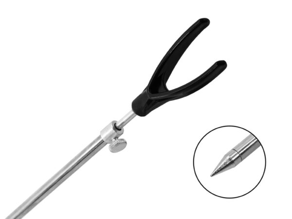 Rutenhalter Delphin mit Halter / hinten50-90cm