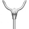 Kescher Delphin - Metallmitte, Gummi Netz / 2 Teile70x70/250cm – Bild 5