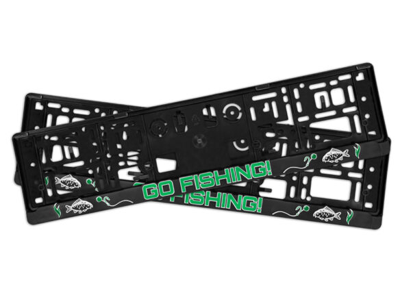 Kfz-3D Halter Delphin GoFishing! / 2St.